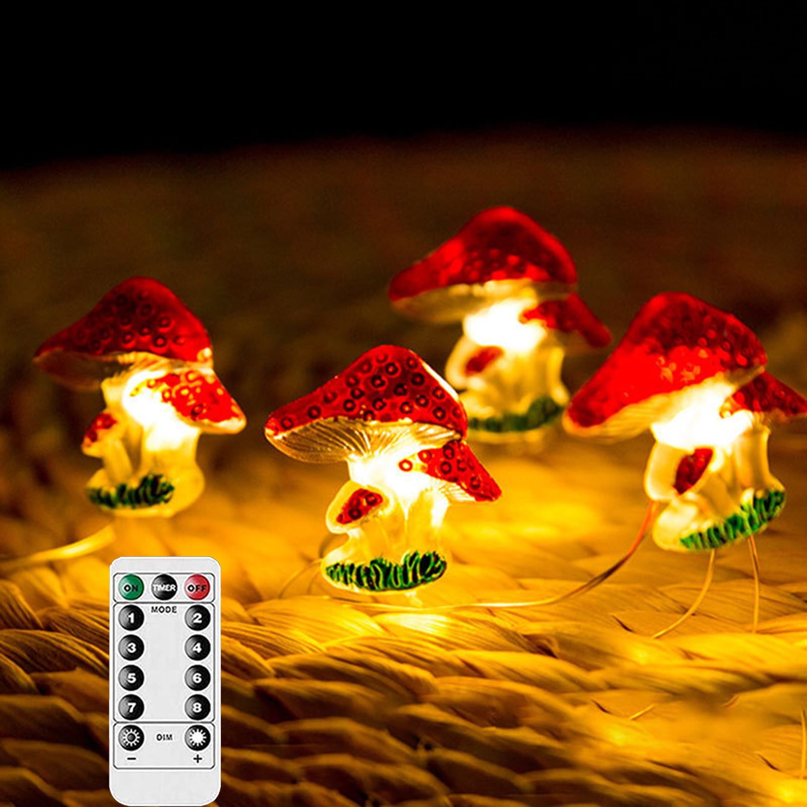 kosheko 30LED Battery String Lights, Remote Control, Decorative, Pestle LED Lights for Parties