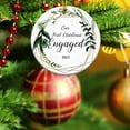 kosheko First Christmas Married Ornament 2024, Elegant Wedding Gift