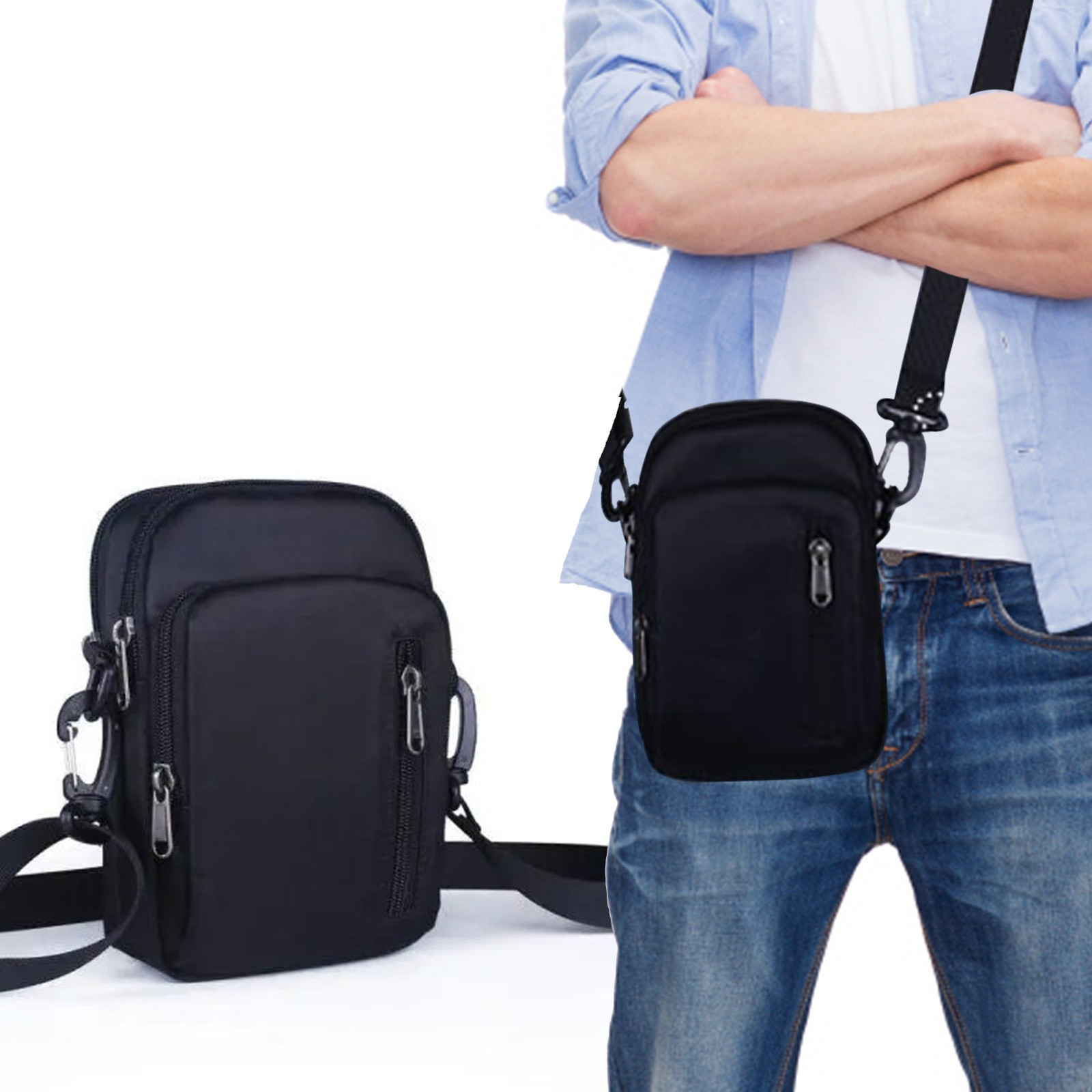 kosheko Multi Functional Waist Pack, Messenger Bag, Single Shoulder