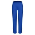 thumbnail image 1 of kosheko Sweatpants for Men Cotton Straight Leg Drawstring Gym Pants with Pockets Fall Winter Casual Solid Color Gym Pants Blue XXXL, 1 of 5