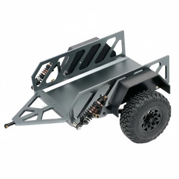 kowaku 1/10 Scale Crawler Trailer Heavy Duty RC Crawler Trailer