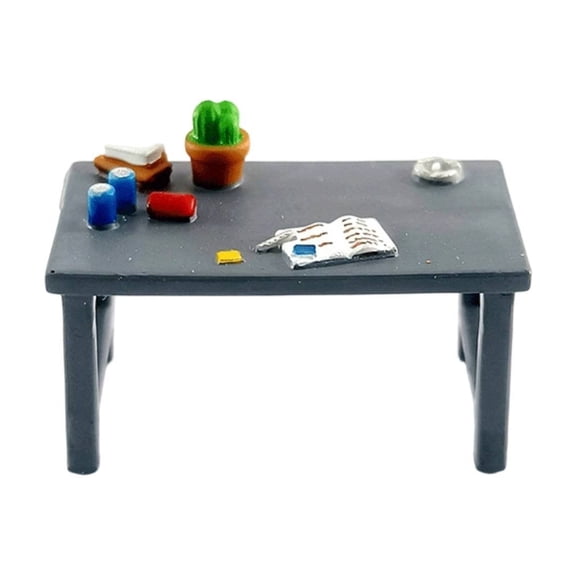 kowaku 1:64 Scale Scene Table Model High Detailed Repair Shop Diorama Model Realistic Details Miniature Diorama Figure for Hobbyists, Adults, Sand Table Layouts