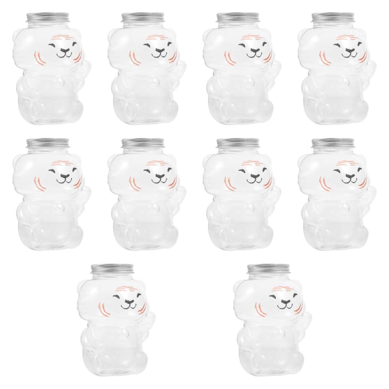 kowaku 10-pack of Animal-shaped Juice Bottles, Drinking Vessels, 500 Ml ...