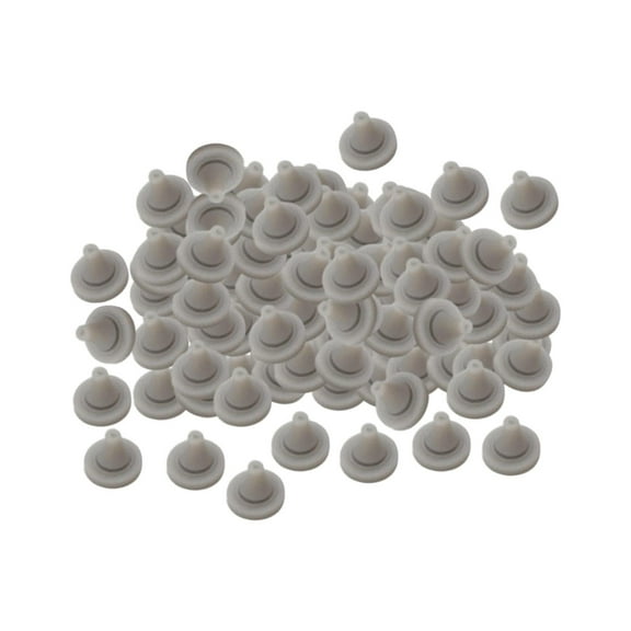 kowaku 100 Pieces Shower Head Spray Nozzle Sprayer Nozzles Universal Durable Repair Parts Light Gray Spare Parts Shower Head Nozzles 5mm