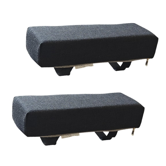 kowaku 2 Pieces Armrest Pad Chair Armrest Cushion Armrest Support Pillow Removable Armrest Pad Sponge Elbow Support Pillow Anti Slip Bottom Suitable for Black