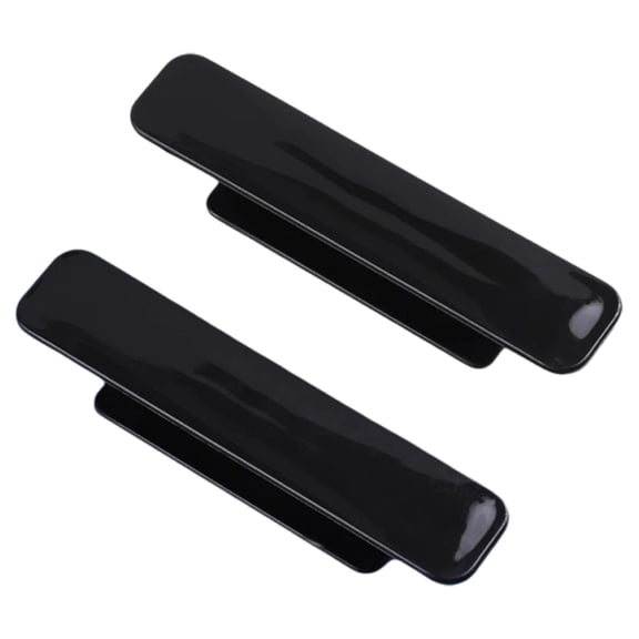 kowaku 2 Pieces Cabinet Drawer Handles Sliding Door Knob Door Handle Stick on Handle Instant Self Stick Push Pull Helper for Window Black