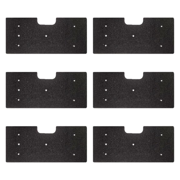 kowaku 2 Pieces Dryer Sponge Filters Pump Dryer Accessory Spare Parts Filters Tumble Dryer Foam Filters Washable Polyurethane Convenient Use Suitable for GE 6 pieces