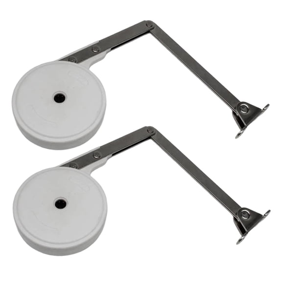 kowaku 2 Pieces Toys Box Hinges Soft Close Heavy Duty Flap Doors Slow Down Lid Support Hinges for Storage Trunk Furniture Wooden Box