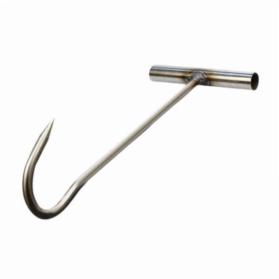kowaku 3xMeat Hook Kitchen Rigid Tool Hook Chefs Lift Manhole Covers Drain Cover Hook 30cm 3 Pcs