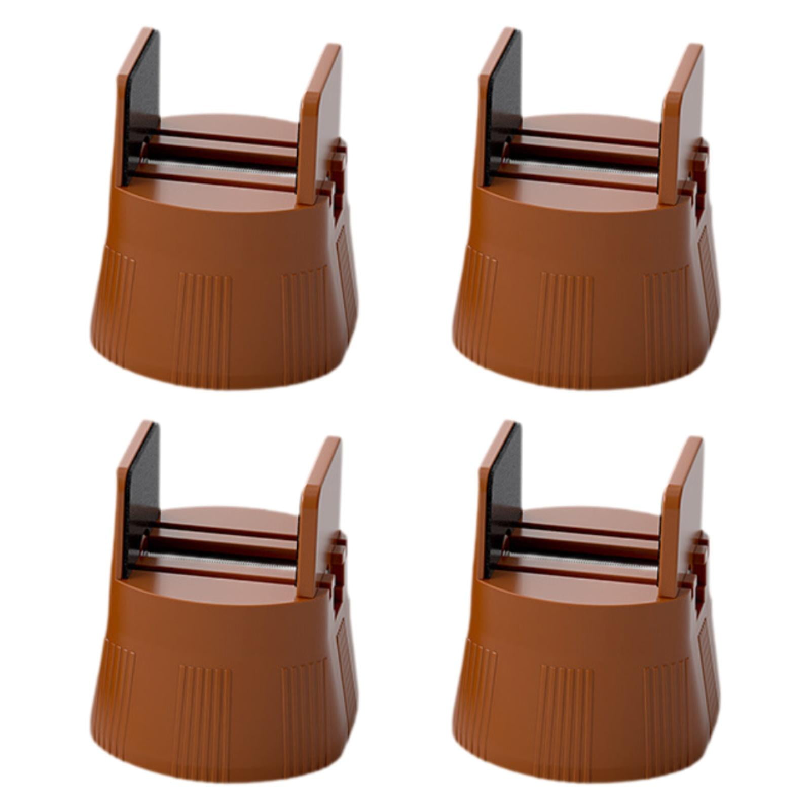 kowaku 4 Pieces Bed Chair Bed Lifters Non Slip Bed Raising Blocks with ...