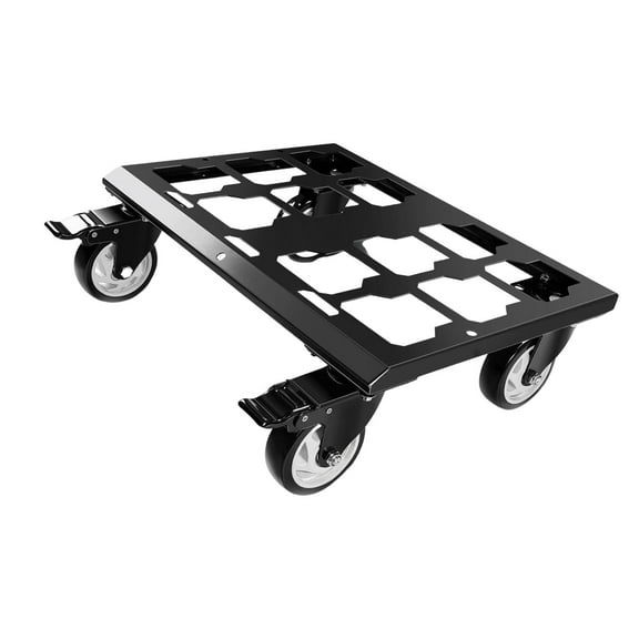 kowaku 4 Wheels Furniture Dollys Furniture Mover with Wheels Slider Tool Box Dollys Carbon Steel for Sofa Chair Cabinet Small Fridge