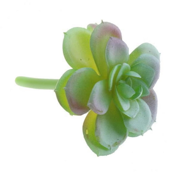 kowaku 5 Pack Artificial Succulent Plant Assortment Miniature Faux Plant Accents Plastic Succulent Rosettes Handmade Succulent Picks Realistic Pla