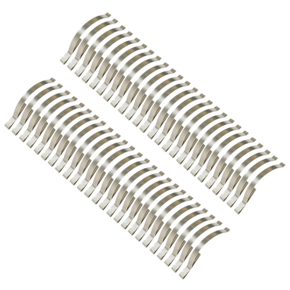kowaku 50 X Window Grille Clips, Universal, Durable, Corner Assembly, Flat Window Spring, Prevents Wobbling of Screen , Stainless Steel