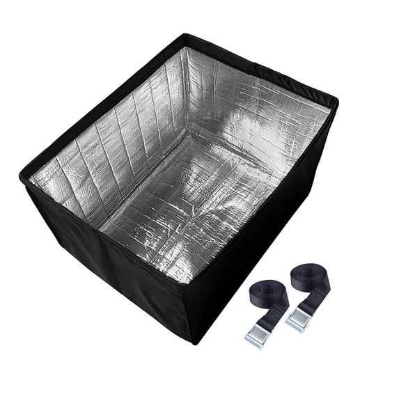 kowaku Air Conditioner Outer Cover Air Conditioner Cover Outdoor Keep Warm Black,Air Conditioner Cover for Outside Units for Outside 65cmx45.5cmx52cm