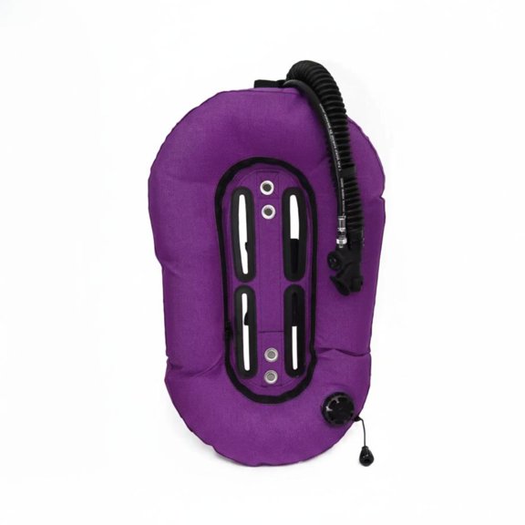 kowaku Backplate Wing BCD Square Slot Design Nylon Buoyancy Wing Straps Slots Diving Bladder for Underwater