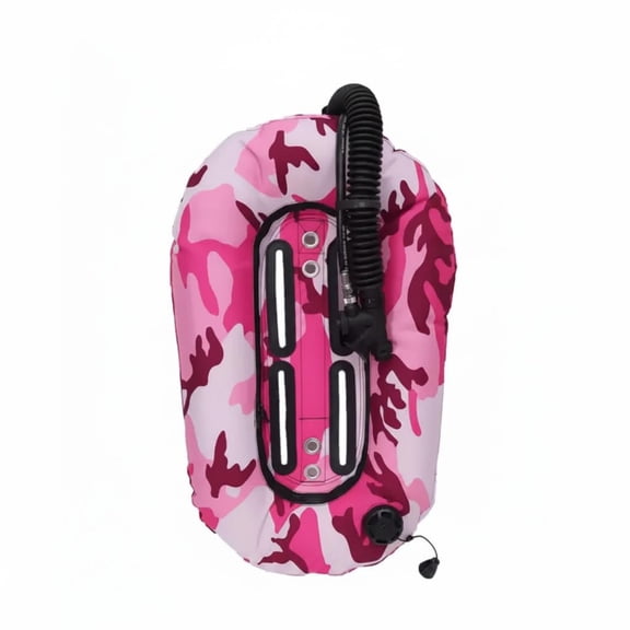 kowaku Backplate Wing BCD Square Slot Design Nylon Buoyancy Wing Straps Slots Diving Bladder for Underwater