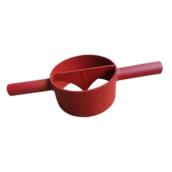 kowaku Bamboo Splitter Cast Steel Splitting Tool Divider Cutter Portable Separator Compact Machine Uniform Strip Breaker Easy to Operate Two Handed Suitable 2 Cuts