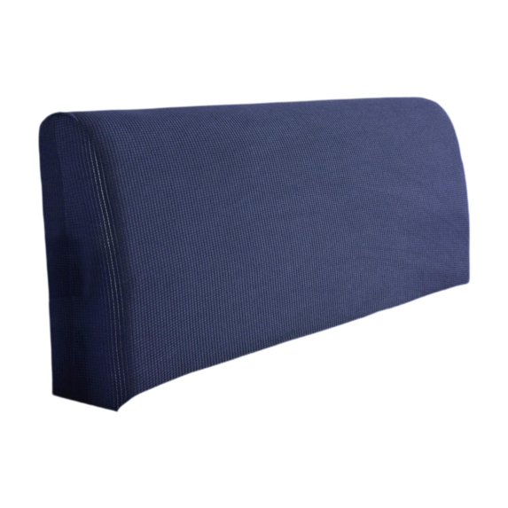 kowaku Bed Headboard Cover Bed Headboard Protector Removable Stretch Dustproof Modern Soft Bed Back Cover Upholstered Bed Head Cover Blue