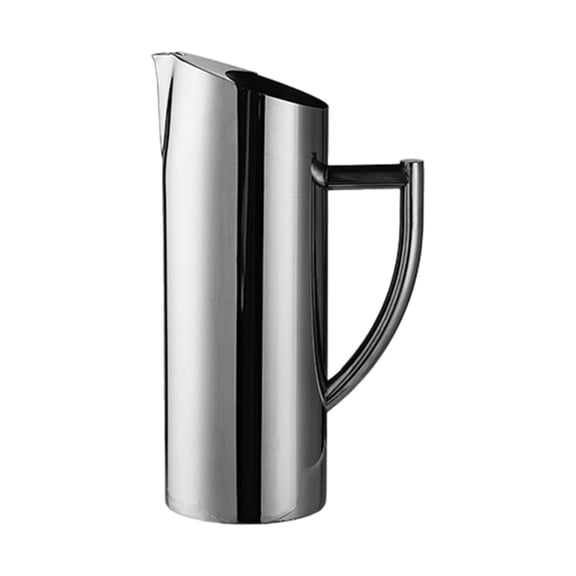 kowaku Beer Pitcher Jug Kettle with Handle Serving Tool Jug Water Bottle Stainless Steel Cold Drinking Pitcher Decanter for Bar 1.5L