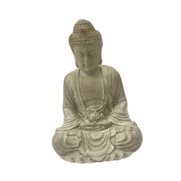 kowaku Buddha Statue Decor Tabletop Decoration Chinese Decorative Prop Resin Lightweight Table Decoration Figure Sculpture Ornament