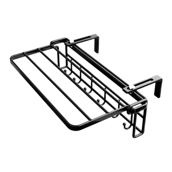 kowaku Clothes Rack ,Window Hanging Rack Clothes Hanger Save Space Retractable Clothes Airer for Hotel Garage