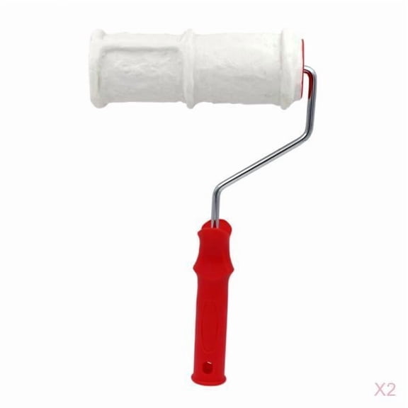 kowaku DIY Painting Roller Brick Pattern Roller Brush Wall Decor Tool Creative Painting Tool Liquid Painting Decor Tool Hand Tool Materials Metal