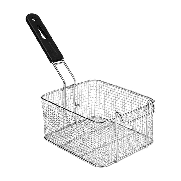kowaku Deep Fry Basket Frying Basket Mesh Basket Heavy Duty Colander Fryer Basket Food Presentation Baskets for BBQ Restaurant Party A