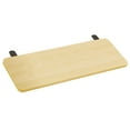 thumbnail image 1 of kowaku Desk Extender Board Arm Rest Expansion Folding Desktop Extension Board Space Saving Table Mount 19.69x7.87inch widening Board Wood Color, 1 of 9