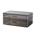 thumbnail image 1 of kowaku Desk Organizer with Drawers, Multiuse Storage Drawers Case Drawer Storage Container Pen Holder Organizer with Sliding Drawers Double Layer, 1 of 9