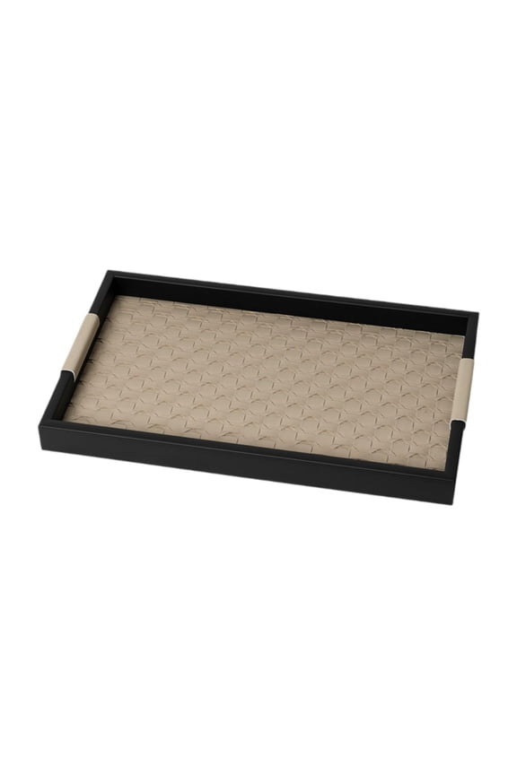 Desktop Storage Organizer Valet Tray Multifunctional Decorative Jewelry Organizer Tray for Living Room Dresser Bathroom Decor S