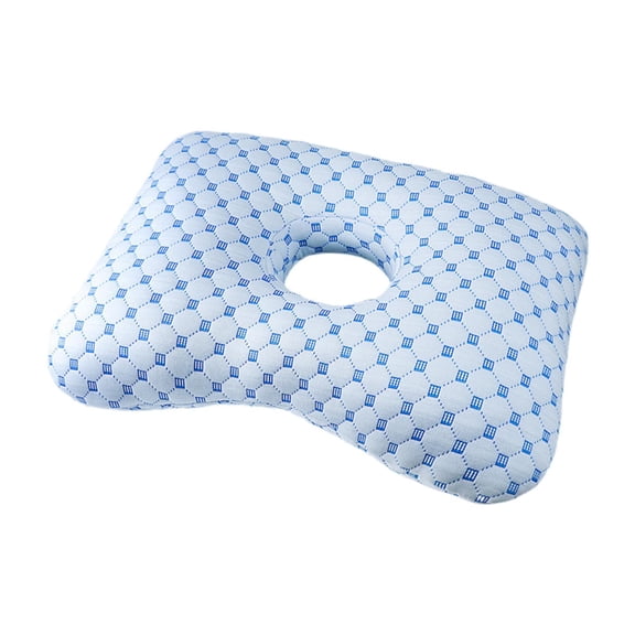 kowaku Ear Piercing Pillow Soft Neck Head Support Filling Comfortable with Ear Hole