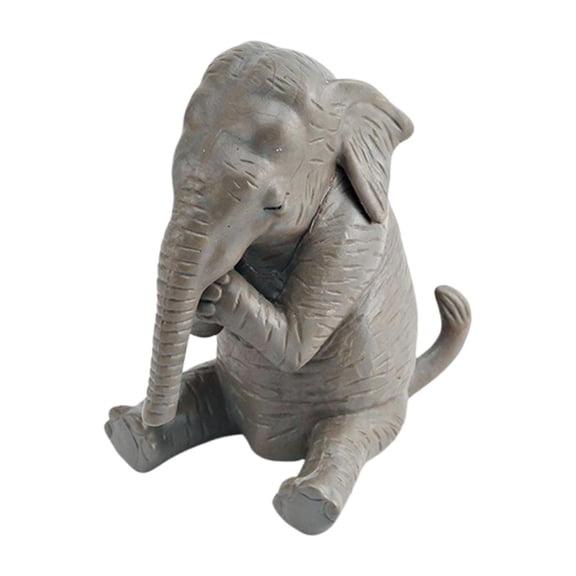 kowaku Elephant Figurine Collection Animals Figures for Kids Toddlers Birthday Gift 1701
