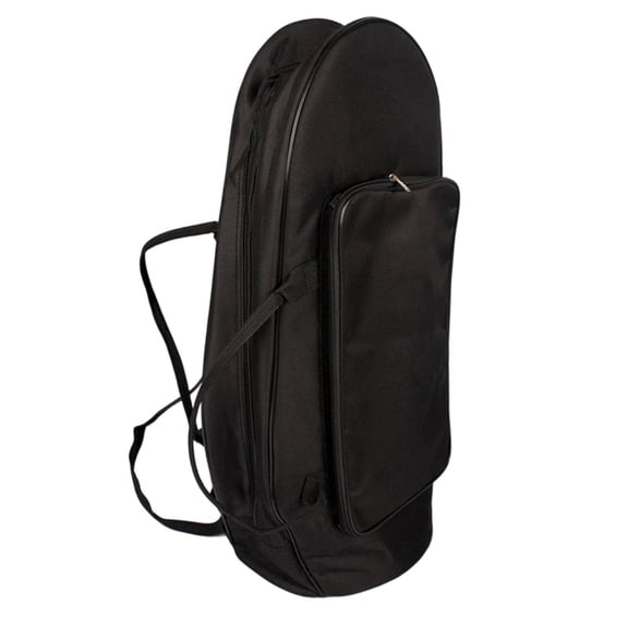kowaku Euphonium Gig Bag Thick Sponge Padding Baritone Brass Instrument Case Backpack Straps Baritone Brass Instrument Gig Bag for Instrumentalists, Travel