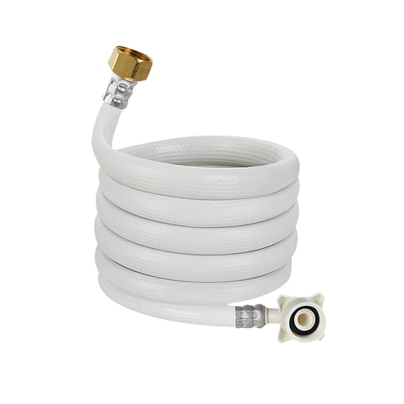 kowaku Faucet Hoses 4-6 Point Screw Port Portable Leakroof Hot Cold Water Inlet Hoses Water Inlet Hose Connector for Washing Machine 1.2m