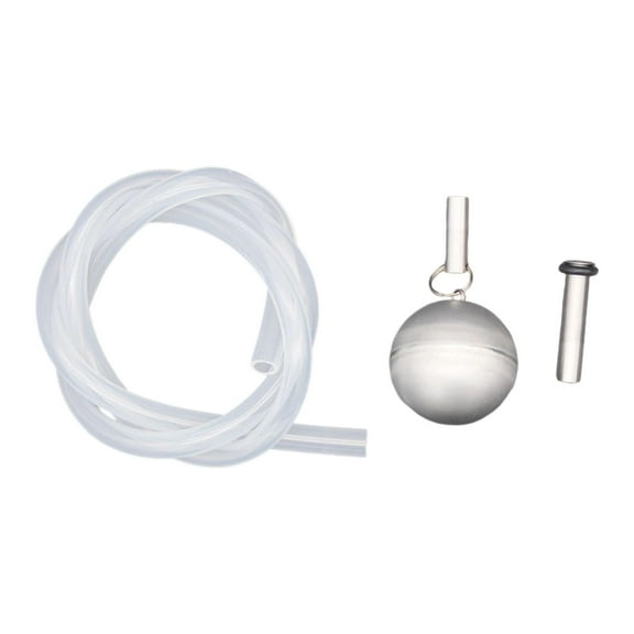 kowaku Floating Beer Keg Liquid Dips Tube Water Liquid Transfer Pump Compact Portable Ball Float and Dips Tube Liquor Suction Device A without Filter