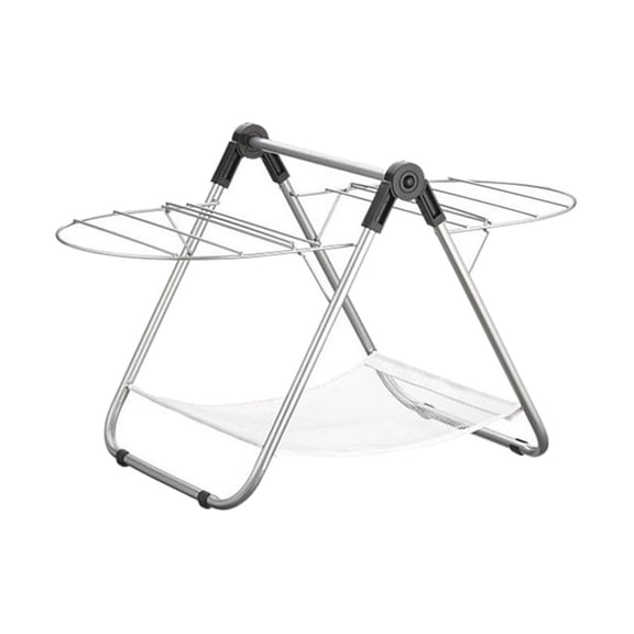 kowaku Foldable Clothes Rack Gullwing Rack for Linens Towel Pillow