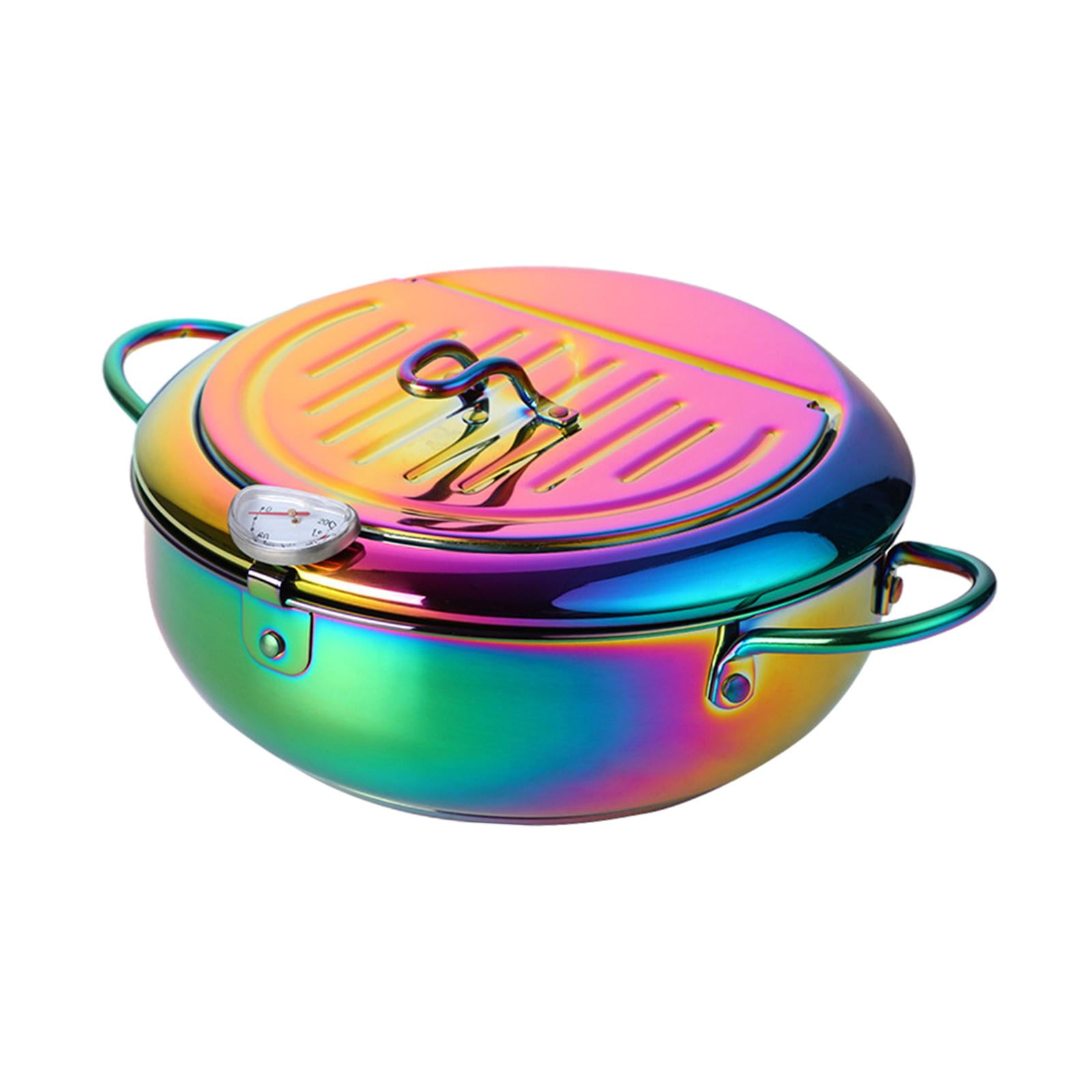 kowaku Frying Chicken Pot Japanese Deep Frying Pot Removable Oil