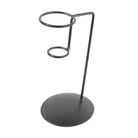 kowaku Ice Cream Cone Stand Ice Cream Holder Stand Supplies Decorative Cupcake Baking Rack Cupcakes Holder for Cooking Party Buffet Black