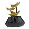 thumbnail image 1 of kowaku Indoor Tabletop Meditation Waterfall Creative with Lights Decoration Unique Waterfall for Housewarming Gift Bronze, 1 of 9