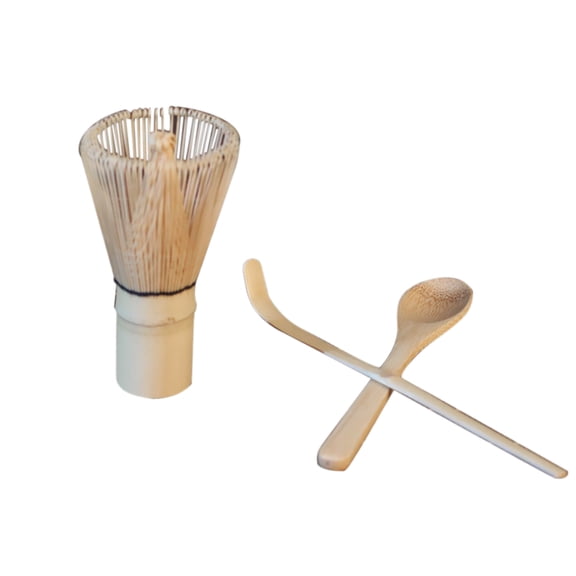 kowaku Japanese Ceremony Bamboo Chasen Tea Whisk Preparing Matcha Powder Scoop Slender Tea Spoon Durable Green Tea Matcha Making Tools