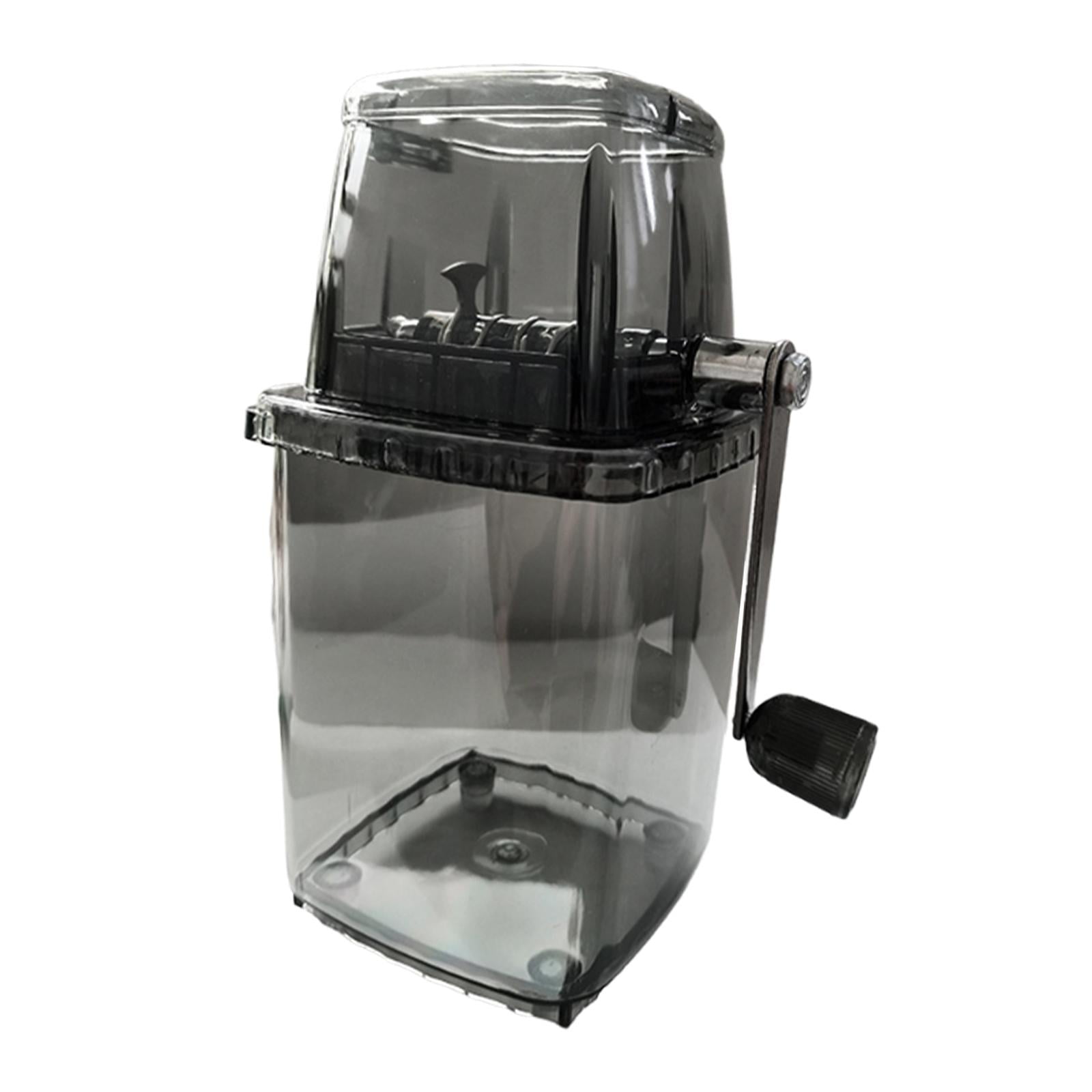 kowaku Manual Ice Crusher Machine Breaker Hand Crank Home Use Compact Kitchen Gadget Portable Ice Shaver for Platters Coctails Slush