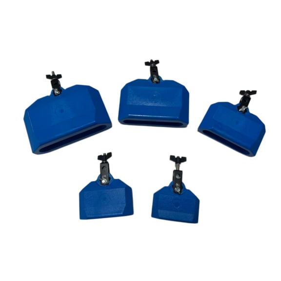 kowaku Mountable Percussion Blocks Sturdy Mounting Bracket Mountable Temple Blocks Professional Grade Cowbell Substitute for Percussionists, Drummers