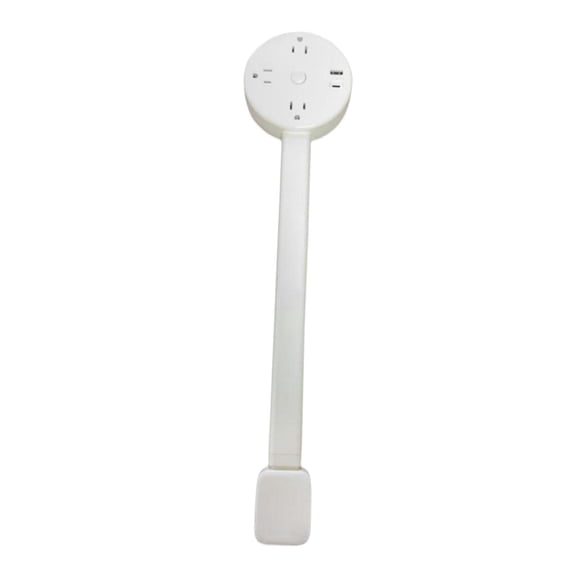 kowaku Multi Plug Wall Outlet Electrical Outlet Extend Replace Rotatable Accessories White for Travel NightStand Office Dorm Room