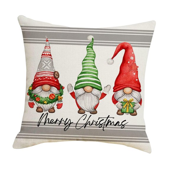 kowaku Pillowcases 18Inchx18inch Ornament Throw Pillow Cover for Christmas Sofa Bed , Dolls