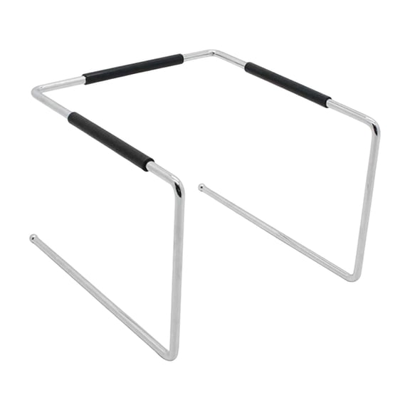 kowaku Pizza Pan Stand Food Display Riser Stand Sturdy Versatile Reusable Stainless Steel Pizza Pan Riser Rack for Home Party Picnic