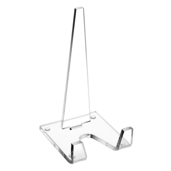 kowaku Plate Stands for Display Acrylic Display Holder Stable Easel Picture Frame Stand for Plaque Postcard Picture Tabletop Kitchen