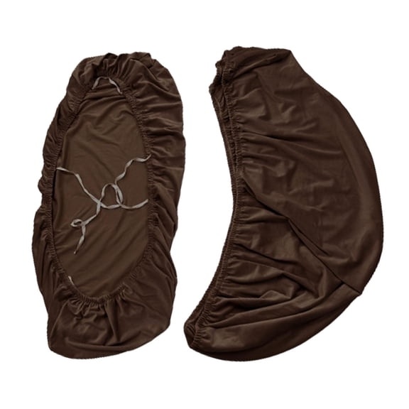 kowaku RV Dinette Cushion Covers Campers Cushion Slipcovers Comfortable Replaces Washable Bench Cover Stretchable for Automotive Dark Brown