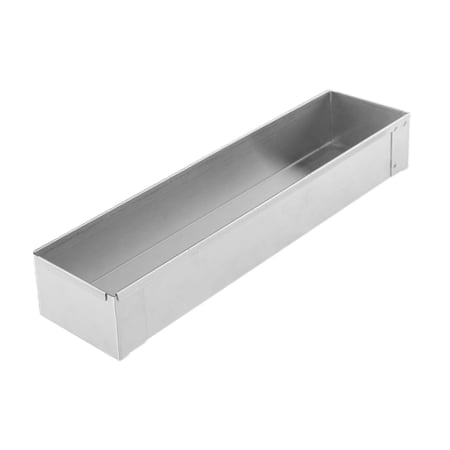 kowaku Rectangular Cake Pan 304 Stainless Steel Cheesecake Pan for Tiramisu 40.3cmx10cmx6.3cm