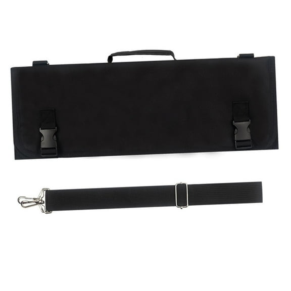 kowaku Roll Bag Case,Cutlery Knives Holder,Cutlery Storage Roll, Bag with Slots for Home Kitchen Camping Travel