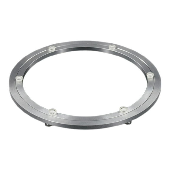 kowaku Rotating Turntable Bearing Smooth Swivel Plate Hardware Crafting Round Swivel Turntable Rotating Bearing for TV Stand 14inch